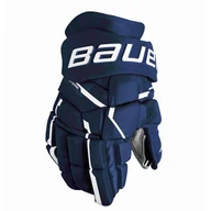 Hokej - Rękawice hokejowe Bauer Supreme MACH Navy Senior 14 cali - miniaturka - grafika 1