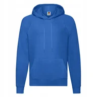 Bluzy męskie - Lekka Bluza Męska Z Kapturem Lightweight Hooded Sweat Royal Blue r. M - miniaturka - grafika 1