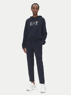EA7 Emporio Armani Dres 7W000122 AF12502 UB102 Granatowy Regular Fit - Dresy damskie - miniaturka - grafika 1
