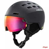 Kaski narciarskie - Kask narciarski Head RADAR 5K MIPS Black 2022/2023 - miniaturka - grafika 1