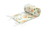 Ochraniacze do łóżeczka - Sensillo, Ochraniacz Do Łóżeczka 120X60Cm, Piwonia - miniaturka - grafika 1