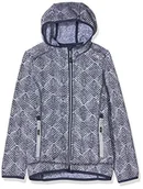 Kurtki i płaszcze dla dziewczynek - CMP dziewczęca kurtka polarowa 39H0985 niebieski Marine-B.Co-B.Blue 176 - miniaturka - grafika 1