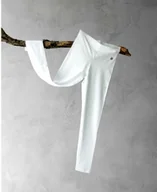 Spodnie sportowe damskie - ARDON ALDRI H2354 - Ekskluzywne damskie elastyczne spodnie z podwyższonym pasem, opracowane specjalnie dla kobiet 95 % bawełna 5 % - czarny XL - miniaturka - grafika 1