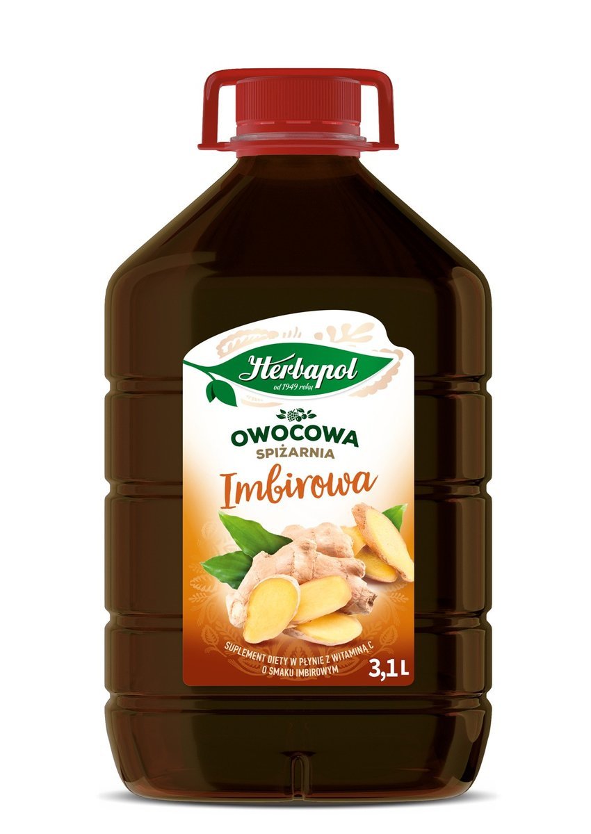 Syrop imbirowy Herbapol 3,1 litra