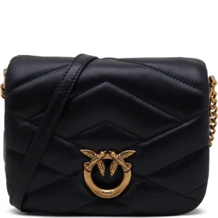 Pinko Skórzana listonoszka LOVE CLICK PUFF BABY SHEEP - Torebki damskie - miniaturka - grafika 1