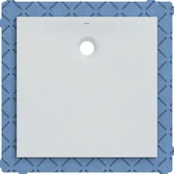 Przyciski spłukujące - Geberit 550.903.00.1 Brodzik kwadratowy Olona 120x120 cm bia$412y - miniaturka - grafika 1