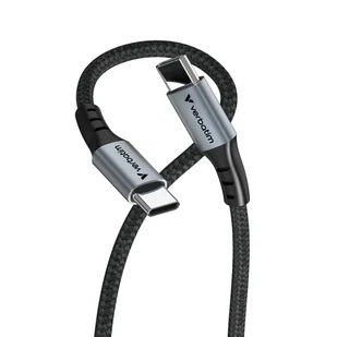 Verbatim 31845 kabel USB USB 2.0 1,2 m USB C Czarny - Kable komputerowe i do monitorów - miniaturka - grafika 1