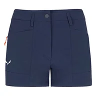 Spodenki damskie - Salewa Damskie szorty Puez DST W Cargo, granatowe, 10 - miniaturka - grafika 1