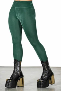 Legginsy Killstar - Hematite (Green)-L - Legginsy - miniaturka - grafika 1