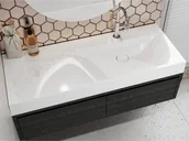 Umywalki - Umywalka VIOLA 1200 R - miniaturka - grafika 1