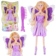 Zabawki interaktywne dla dzieci - LALKA WRÓŻKA LATAJĄCA ŚWIECĄCE SKRZYDŁA LED - miniaturka - grafika 1