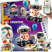 Roboty dla dzieci - LEGO CREATOR 3w1 PREZENT DLA DZIECKA - KOSMICZNY ROBOT PIES RAKIETA 31164 - LEGO PREZENT + EBOOK-1 - miniaturka - grafika 1