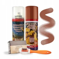 Środki do obuwia i ubrań - Jasnobrązowy Renowator Impregnat Gumka i Szczotka do Zamszu Palc Zestaw 4w1 - miniaturka - grafika 1