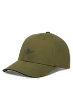 Czapki męskie - Aeronautica Militare Czapka z daszkiem 251HA1212CT3299 Zielony - miniaturka - grafika 1
