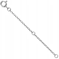 Łańcuszki - Przedłużka do łańcuszka bransoletki SREBRNA 6cm LS046 - miniaturka - grafika 1