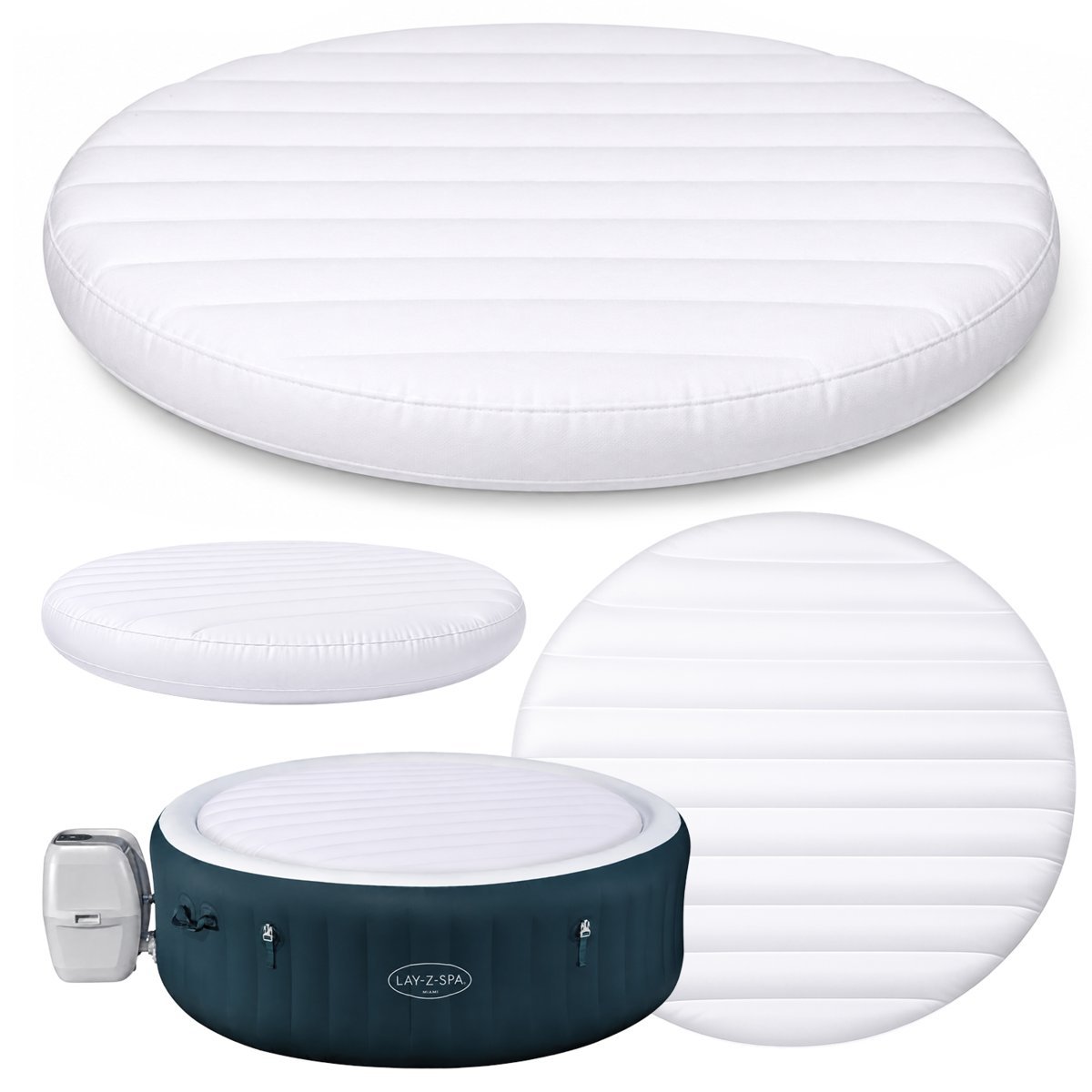 Bestway pokrywa dmuchana termoizolacyjna wkład do jacuzi lay-z-spa 6001d