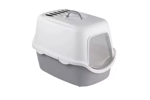 ZOLUX Toaleta CATHY z filtrem kol. szary (590001GPI) - Kuwety dla kotów - miniaturka - grafika 1