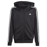 Bluzy dla dziewczynek - adidas U TR-es 3s Fzhd Bluza Dzieci - miniaturka - grafika 1