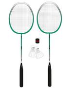 Badminton - Avento Zestaw do badmintona Power Speed AVENTO 46BK-SLV - miniaturka - grafika 1