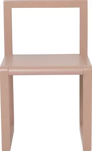 Krzesło Ferm Living Mały Architekt różowe - Krzesełka i taborety dla dzieci - miniaturka - grafika 1