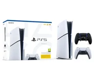 Konsole Playstation - Sony PlayStation 5 Slim D Chassis PS5 1TB z napędem + Pad DualSense Edge Czarny - miniaturka - grafika 1