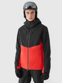 Kurtki męskie - 4F Kurtka narciarska membrana Dermizax 20000 męska - czerwona 3XL - miniaturka - grafika 1