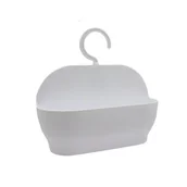 Pojemniki łazienkowe - Organizer prysznicowy CITY duży biały - miniaturka - grafika 1