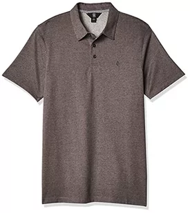 Volcom Męska koszulka polo Volcom Wowzer Polo szara koszulka polo szary Stealth XL - Koszulki męskie - miniaturka - grafika 1