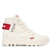 Botki damskie - Trapery Palladium Pampa Hi Dare Ii 79514-180-M Biały - miniaturka - grafika 1