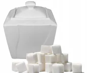 Cukiernice - Cukiernica Porcelanowa Festa Italia Viva biała - miniaturka - grafika 1