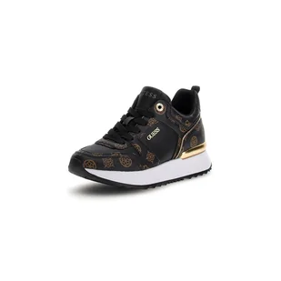 Damskie Sneakersy GUESS KADDY FL8DDYFAL12-BROCR – Czarny - Półbuty damskie - miniaturka - grafika 1