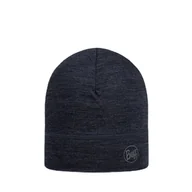 Czapki męskie - Czapka unisex Buff Merino Lightweight Beanie solid night blue - ONE SIZE - miniaturka - grafika 1