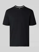 Koszulki męskie - krój regular fit t-shirt z czystej bawełny model 'H-TAUT 15' - miniaturka - grafika 1