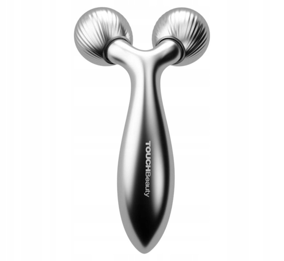 TOUCH BEAUTY AG-1613A Masażer Rolka Do Twarzy I Ciała 3D Srebrny
