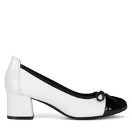 Czółenka - Czółenka Lasocki WYL4060-3Z Biały - miniaturka - grafika 1