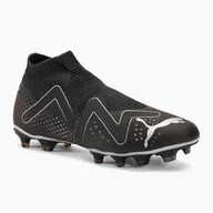Piłka nożna - Buty piłkarskie męskie PUMA Future Match+ LL FG/AG puma black/puma silver - miniaturka - grafika 1