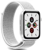 Akcesoria do smartwatchy - PURO Apple Watch Band Nylonowy pasek do Apple Watch 42 44 mm Biały - miniaturka - grafika 1