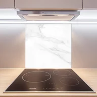 Pozostałe akcesoria kuchenne - Allboards Szklana płyta ochronna na ścianę BIAŁY MARMUR 60x65cm płyta za kuchenkę, dekoracyjna ochrona przed zachlapaniem SB60x65_00017 - miniaturka - grafika 1