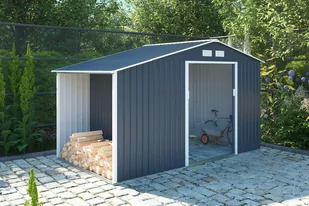 Domek narzędziowy Stockholm 11x6 Grey - Altany ogrodowe - miniaturka - grafika 2