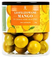 Desery dla dzieci - FORMELO LIOFILIZOWANE MANGO W CZEKOLADZIE MLECZNEJ 110G POJEMNIK - miniaturka - grafika 1