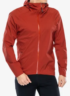 Kurtka rowerowa Rab Cinder Downpour Light Jacket - tuscan red - Kurtki i kamizelki sportowe męskie - miniaturka - grafika 1