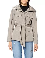 Kurtki damskie - Geox W Topazio Short JKT kurtka damska, Concrete Grey, 44 - miniaturka - grafika 1