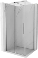 Kabiny prysznicowe - Mexen Velar kabina prysznicowa rozsuwana 140x100 cm, transparent, chrom - 871-140-100-01-01 - miniaturka - grafika 1