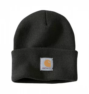 Czapka zimowa Carhartt Acrylic Watch Hat A18 Black - Czapki damskie - miniaturka - grafika 1
