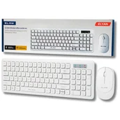 Zestawy myszka + klawiatura - ZESTAW Klawiatura i mysz BEZPRZEWODOWA cicha do pracy biura UNIWERSALNA - miniaturka - grafika 1