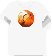 Koszulki i topy damskie - Koszulka damska biała z motywem średniowiecznego łuku L - miniaturka - grafika 1