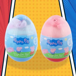 Świnka Peppa Maskotka Jajko Niespodzianka DIY - Maskotki i pluszaki - miniaturka - grafika 1