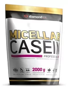 Hi-Tec Diamond Line Micellar Casein Professional 2000g - Odżywki białkowe - miniaturka - grafika 1