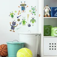 Naklejki na ścianę - NAKLEJKA ROBOTY RMK3941SCS - miniaturka - grafika 1