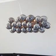 Lampy sufitowe - By Rydéns By Rydéns Gross Bar lampa wisząca, szary dym - miniaturka - grafika 1